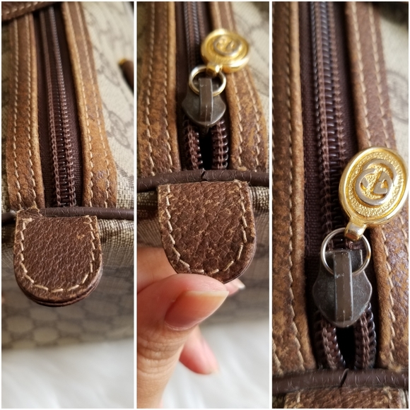 Gucci Vintage Supreme Coated Canvas Boston Bag - Picture 9 of 14